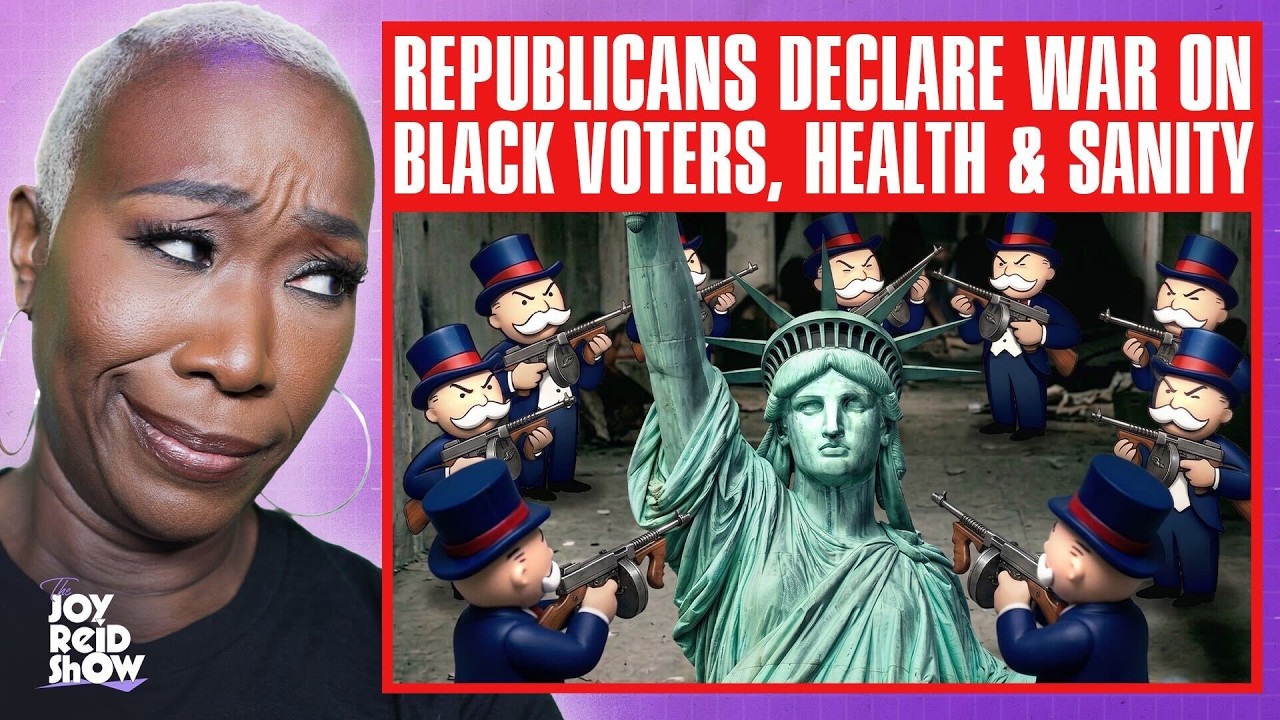 Republicans Declare War on Black Voters, Health & Sanity | The Joy Reid Show LIVE!