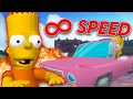 INFINITE SPEED MODE In Simpsons Hit & Run