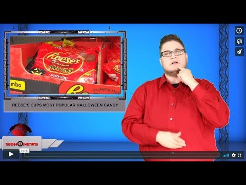 Reese's Cups most popular Halloween candy (ASL - 10.13.19)