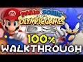 Mario Sonic At The Olympic Games DS Full Game 100 Walkthrough