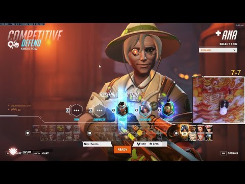 19K HEALS! TOP 500 ANA! GALE INSANE ANA GAMEPLAY OVERWATCH 2 SEASON 2