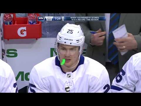 James van Riemsdyk 26th Goal of the Season! 2/26/2018 (Toronto Maple Leafs at Tampa Bay Lightning)