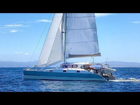 Mumby 48 aluminium sailing catamaran for sale in Langkawi . 