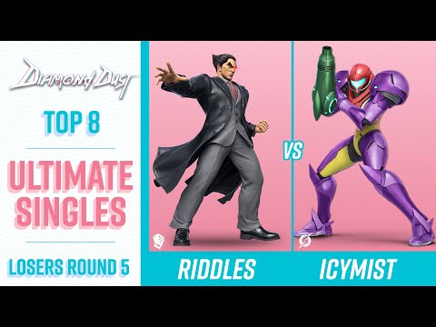Riddles (Kazuya) vs IcyMist (Samus) - Top 16 (LOSERS  R5) - ULTIMATE SINGLES | Diamond Dust