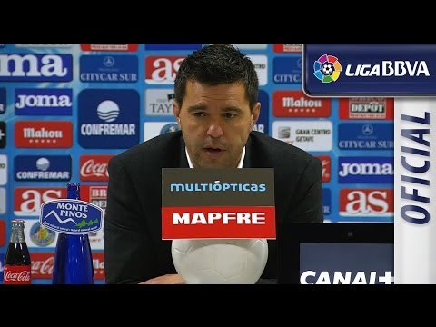 Rueda de Prensa de Cosmin Contra tras el Getafe CF (3-3) Granada CF - HD