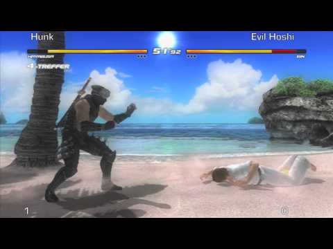 NEuTrons Tournament: Dead or Alive 5 Ultimate -- Winners 7 Hunk vs. Evil Hoshi