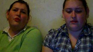 my sister and i singing &quot;happy birthday sweet sixteen&quot;