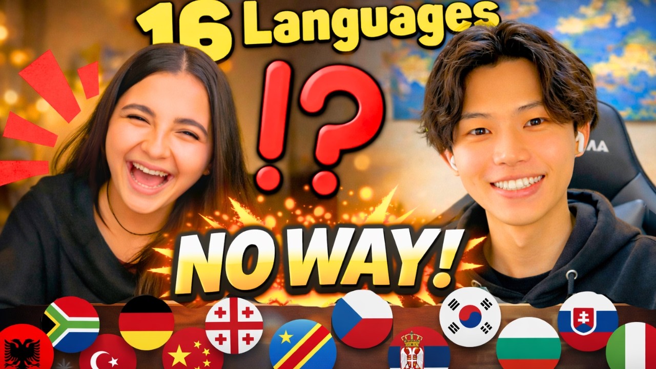 People LOST Their Minds When I Spoke 16 Languages… 🤯