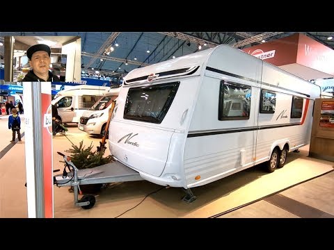 Bürstner Averso Nordic 700 TS Caravan Camping RV travel trailer by hymer walkaround + interior K1078