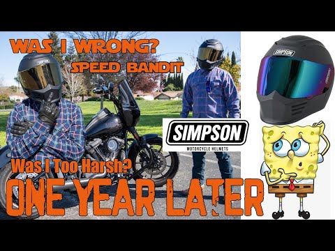 Simpson Speed Bandit 1 Year Later - Was I Wrong About This Helmet? Still Worth $300