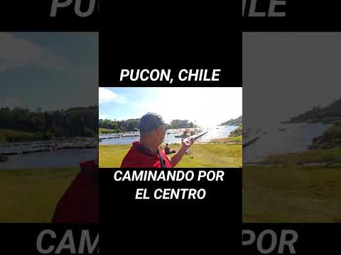 PUCON, CHILE CAMINANDO POR  EL CENTRO #pucon #chile #araucania #villarrica