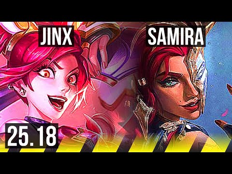 JINX & Milio vs SAMIRA & Maokai (ADC) | 10/1/2, Legendary | KR Master | 25.18