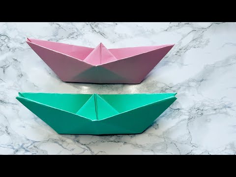 Barcuta din Hartie Tutorial Simplu de Facut