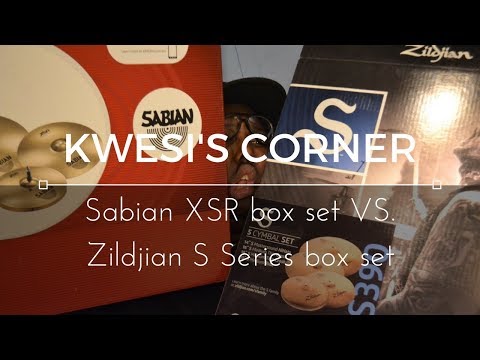 Who will win? Sabian XSR Cymbal set VS Zildjian S Series Cymbal box set