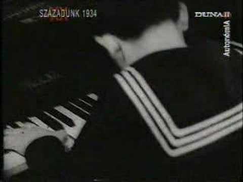 Cziffra György - fiatal zongoraművész 1934