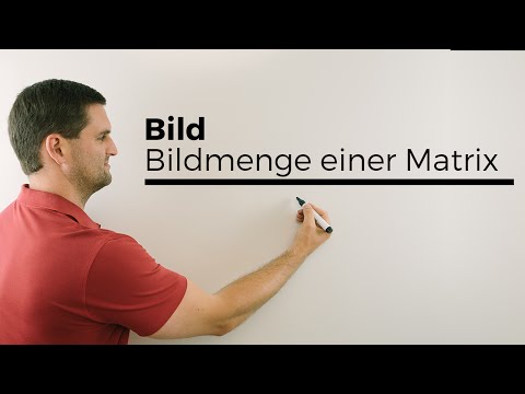 Bild, Bildmenge einer Matrix Teil 1, Lineare Algebra | Mathe by Daniel Jung