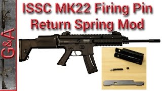 ISSC MK22 Firing Pin Return Spring Mod
