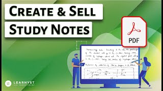 Sell Study Notes From Your Own Course Selling Website💰