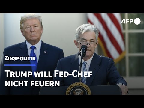 Trump will Fed-Chef Powell nicht entlassen | AFP