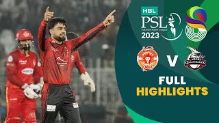 Full Highlights  Islamabad United vs Lahore Qaland