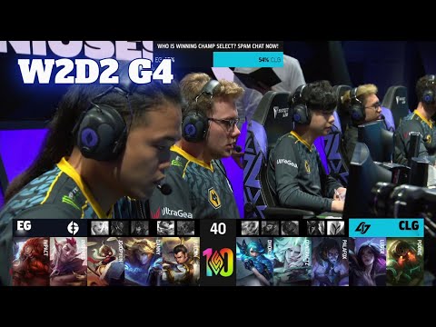 EG vs CLG | Week 2 Day 2 S12 LCS Summer 2022 | Evil Geniuses vs CLG W2D2 Full Game
