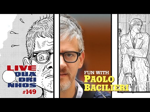 #LivedeQuadrinhos 149 entrevista Paolo Bacilieri