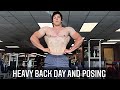 HEAVY Back Day and Posing | EP. 3