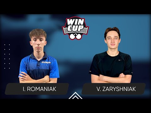 19:45 Ivan Romaniak - Vadym Zaryshniak West 4 WIN CUP 29.07.2024 | TableTennis WINCUP