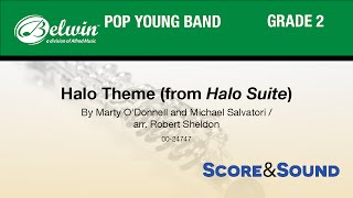 Halo Theme (from Halo Suite), arr. Robert Sheldon - Score & Sound
