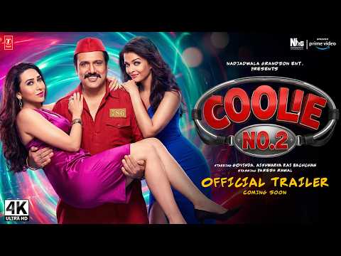 Coolie No. 2 - Official Trailer | Govinda | Karishma Kapoor | Aishwarya Rai | New Movie Trailer 2026