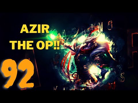 WHEN AZIR ANGRY !! MONTAGE FOR A CHALLENGER PLAYER (League Of Legends)