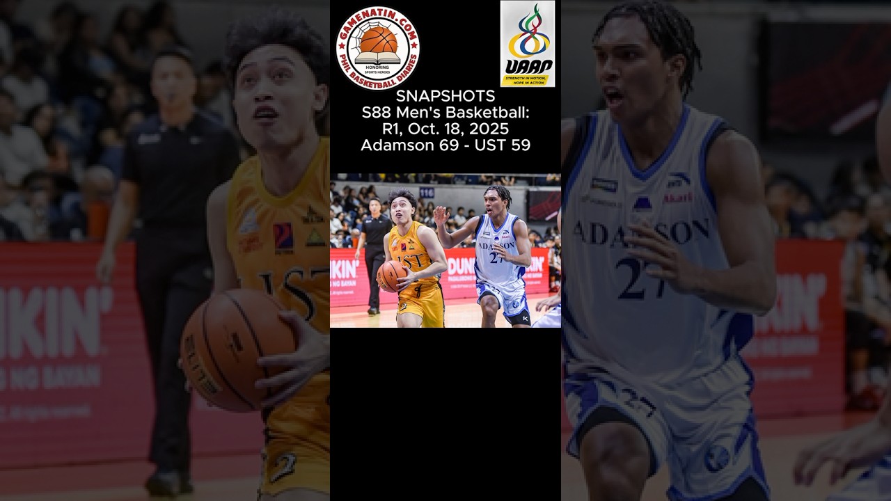 Snapshots: Men's Basketball - Adamson 69 - UST 59