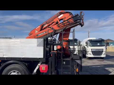 2008 DAF CF75.310 Dropside with rear mounted crane