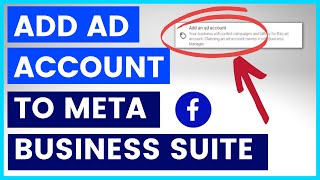 How To Add Facebook Ad Account To Business Suite? [in 2023] (Meta/Facebook Business Manager)