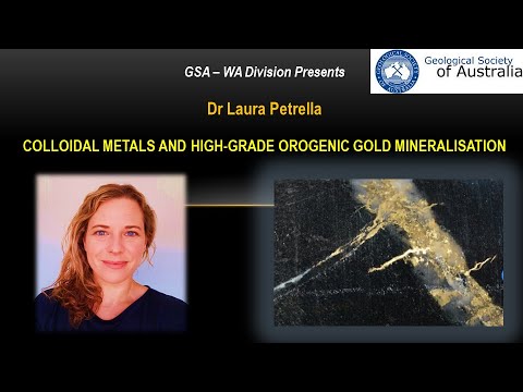 Dr Laura Petrella - High-grade gold and colloids
