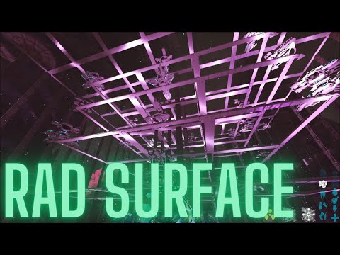 Raiding & Building The Rad Surface Entrance! Biggest Base We Ever Built! - Ark PvP