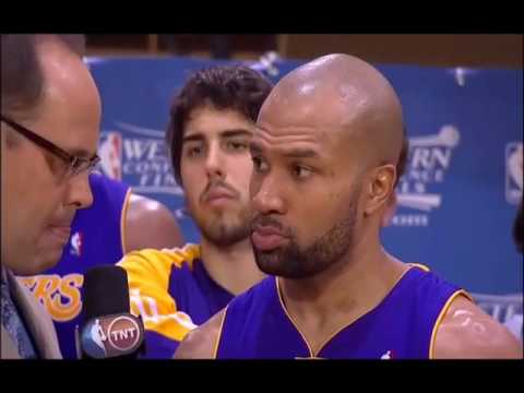 Los Angeles Lakers - 2010 Western Conference Championship Trophy Presentation