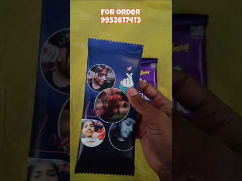 Customized chocolates(200Rs) | Phone 9952617413 | Dairy Milk #chococanfactory | Return Gift