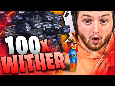 😂😱HILFE was SOLL DAS! | 100 Wither in 1er BASE! | GANZ Craft Attack 10 EXPLODIERT!!!