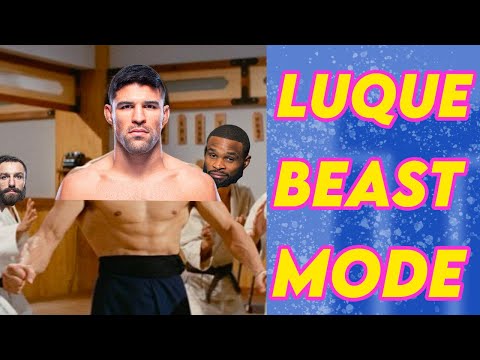 3 Minutes of Vicente Luque Fighting Like he's in an Action Movie Starring Himself
