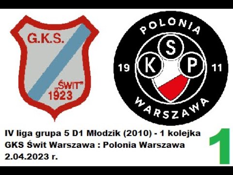 GKS Świt Warszawa : Polonia Warszawa 1/4 2.04.2023