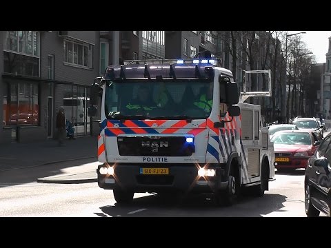 12X Politie met spoed in Amsterdam en Purmerend, Takelwagen, OVD-P Onopvallende politie