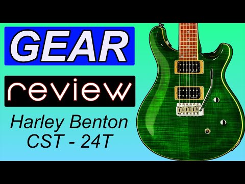 UNBOXING/Guitar Review - Harley Benton CST-24T "Delux" Review