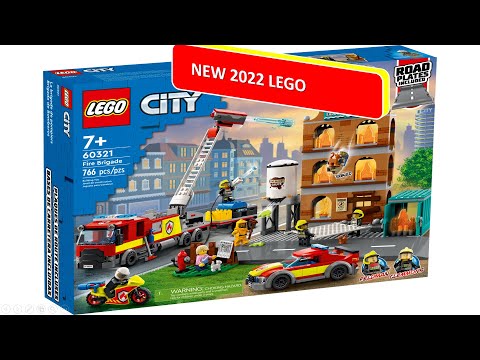NEW 2022 LEGO CITY FIRE BRIGADE 60321
