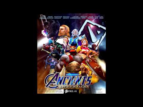 Dota 2 Avengers Poster ( SFM MODE)