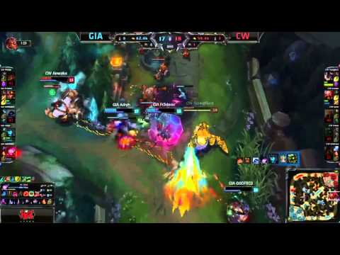 Giants Adryh - Kalista Quadrakill - League of Legends