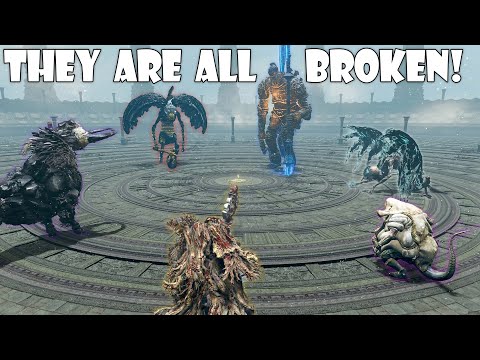 The DEFINITIVE Battle Royale of BROKEN Bosses - Elden Ring