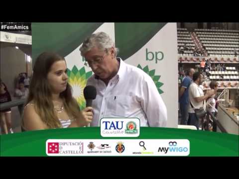 Entrevista Luis Garcia  (TAU CASTELLO - FC BARCELONA B)