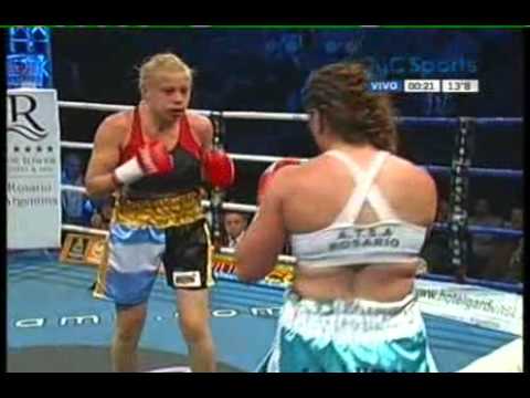 Ana ESTECHE vs Victoria BUSTOS - IBF - Full Fight - Pelea Completa
