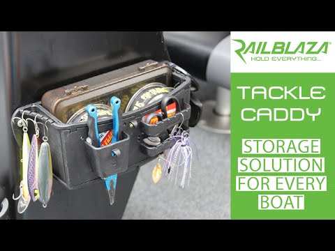 RAILBLAZA Tackle Caddy - Fishing Tackle Storage For All Boats